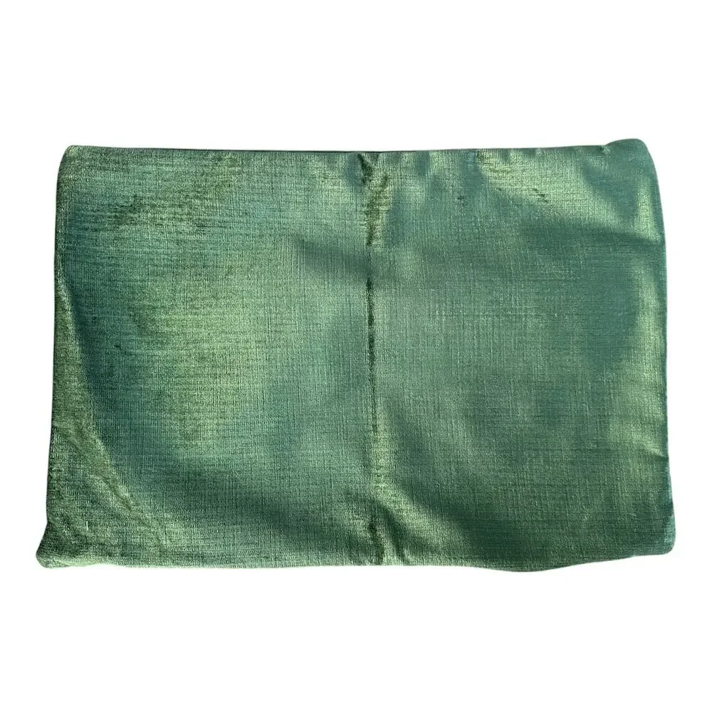12x18 green velvet pillow cover NEW luxury home decor handmade USA glam throw
